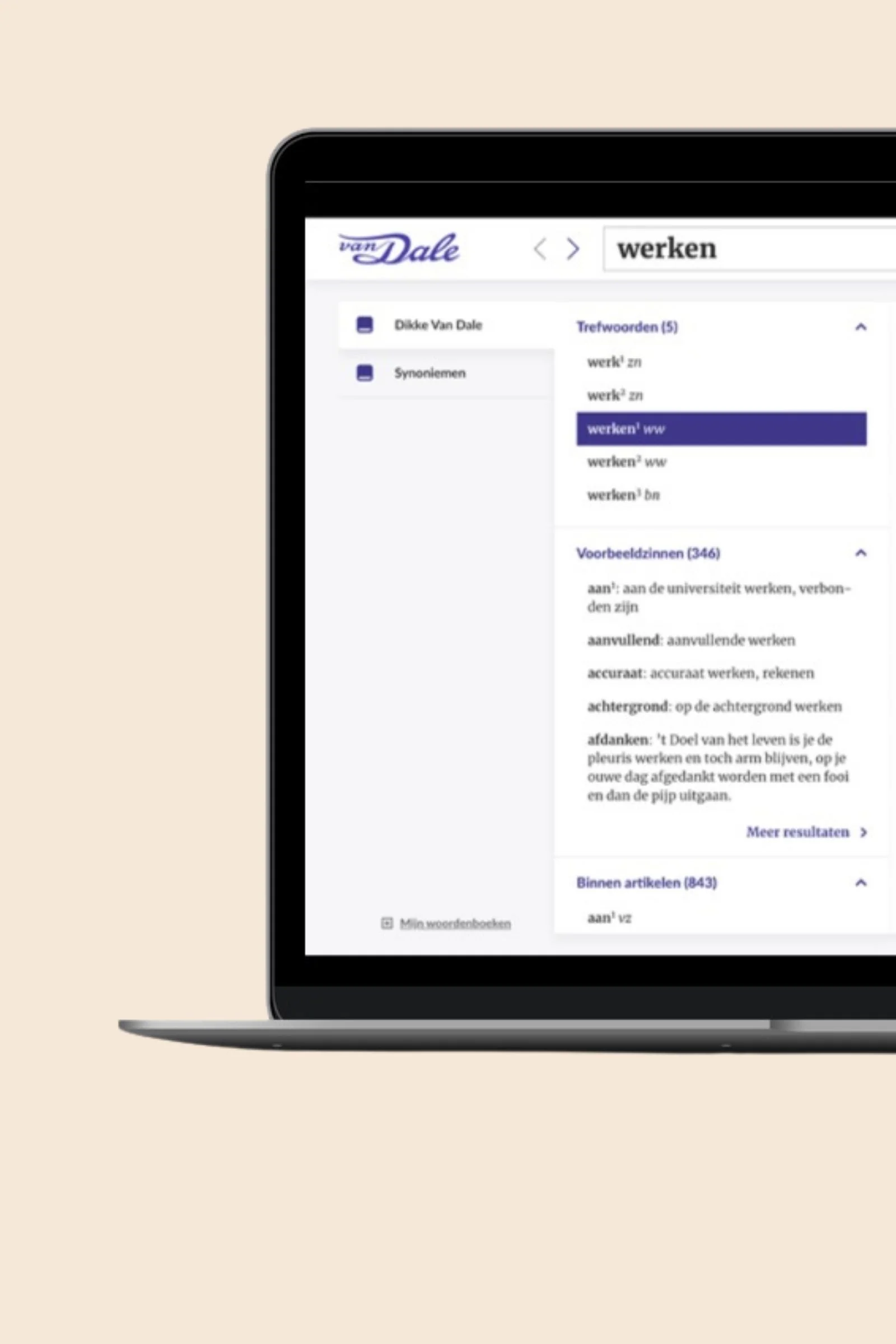 Dikke Van Dale Online - maandabonnement - Image 4
