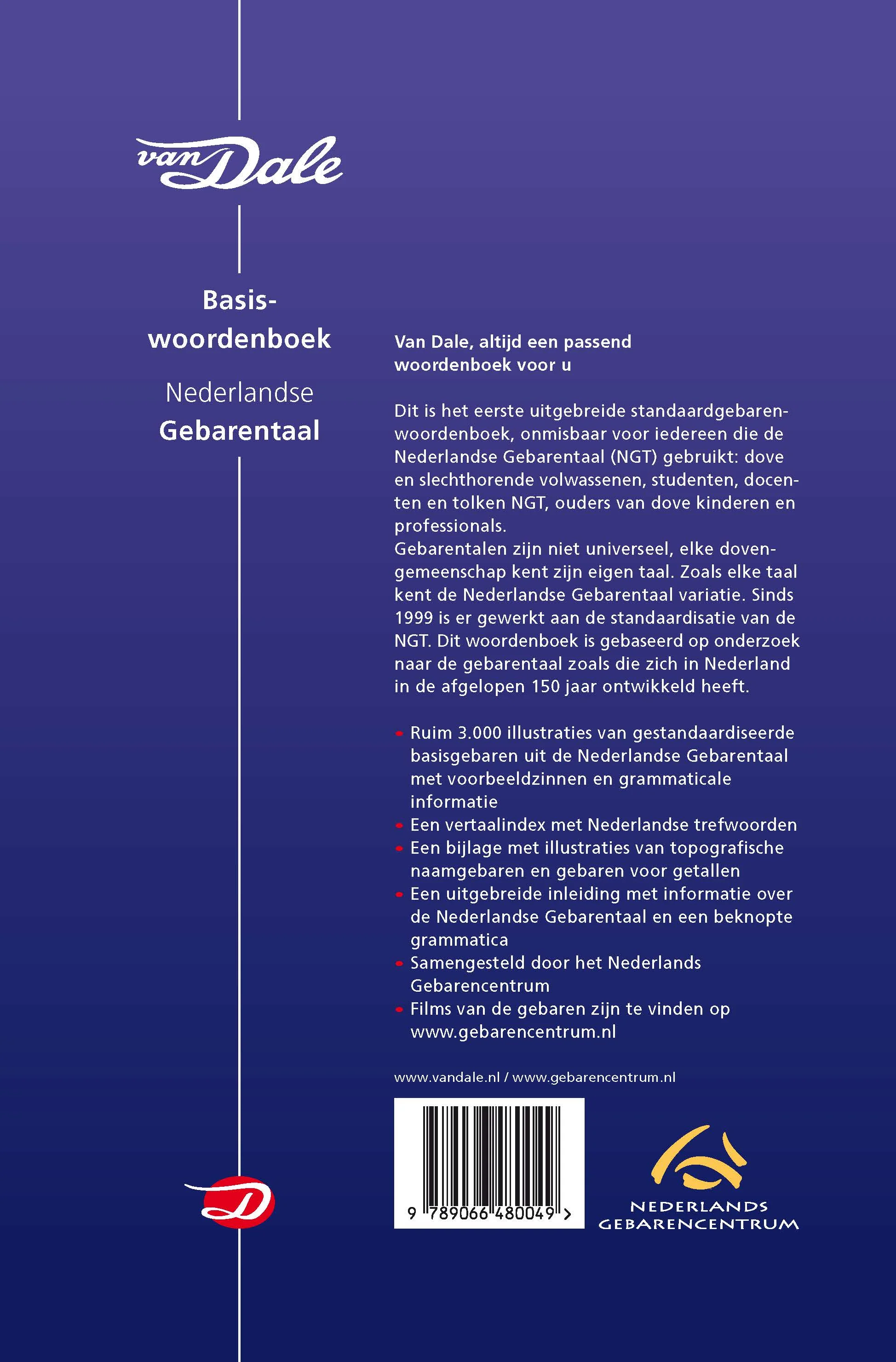 Van Dale Basiswoordenboek Nederlandse Gebarentaal - Image 2